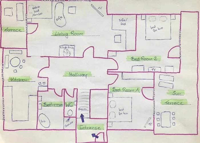 Apartment Am Schilf Xl *